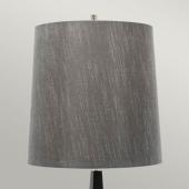 allolampa vilagitas modern klasszikus fem fekete szin femlabu lampa szurke szovet bura.jpg